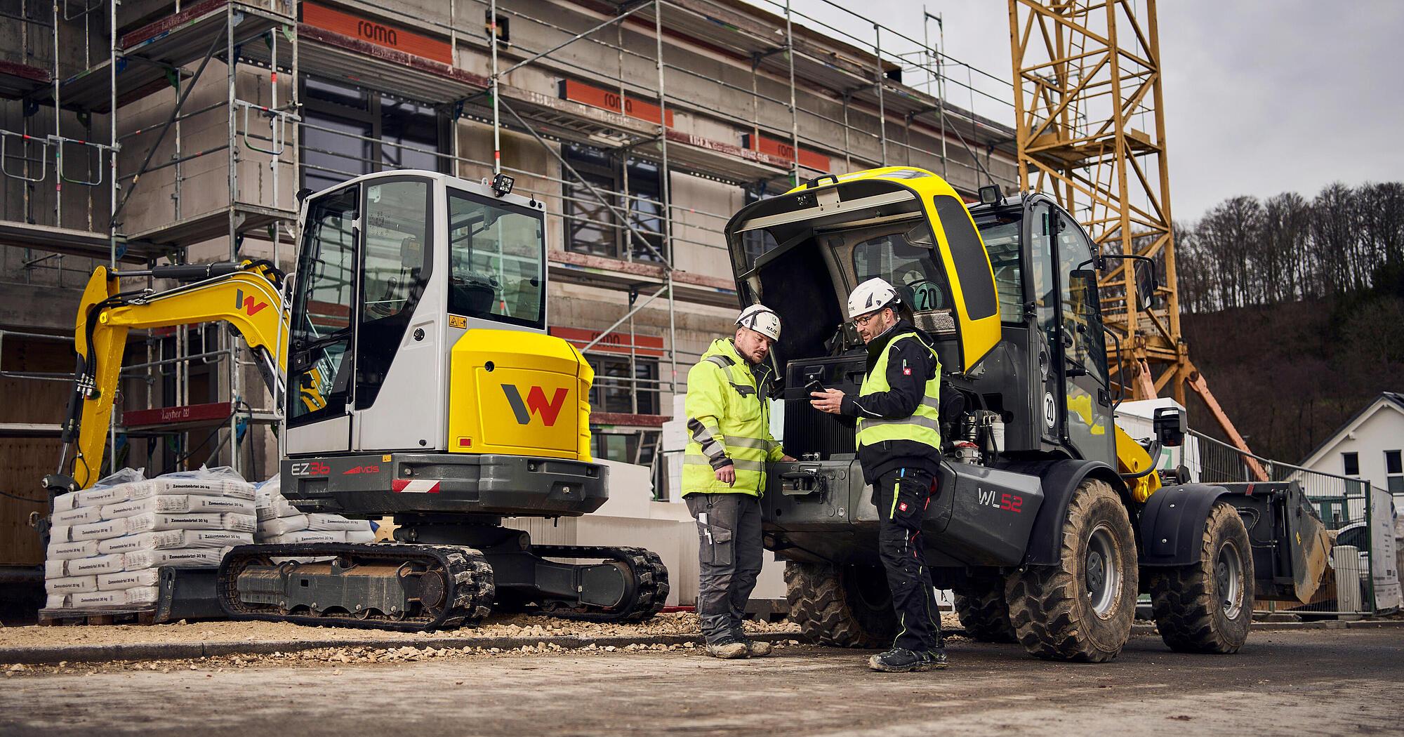 Wracker Telematics for construction machines | Wacker Neuson