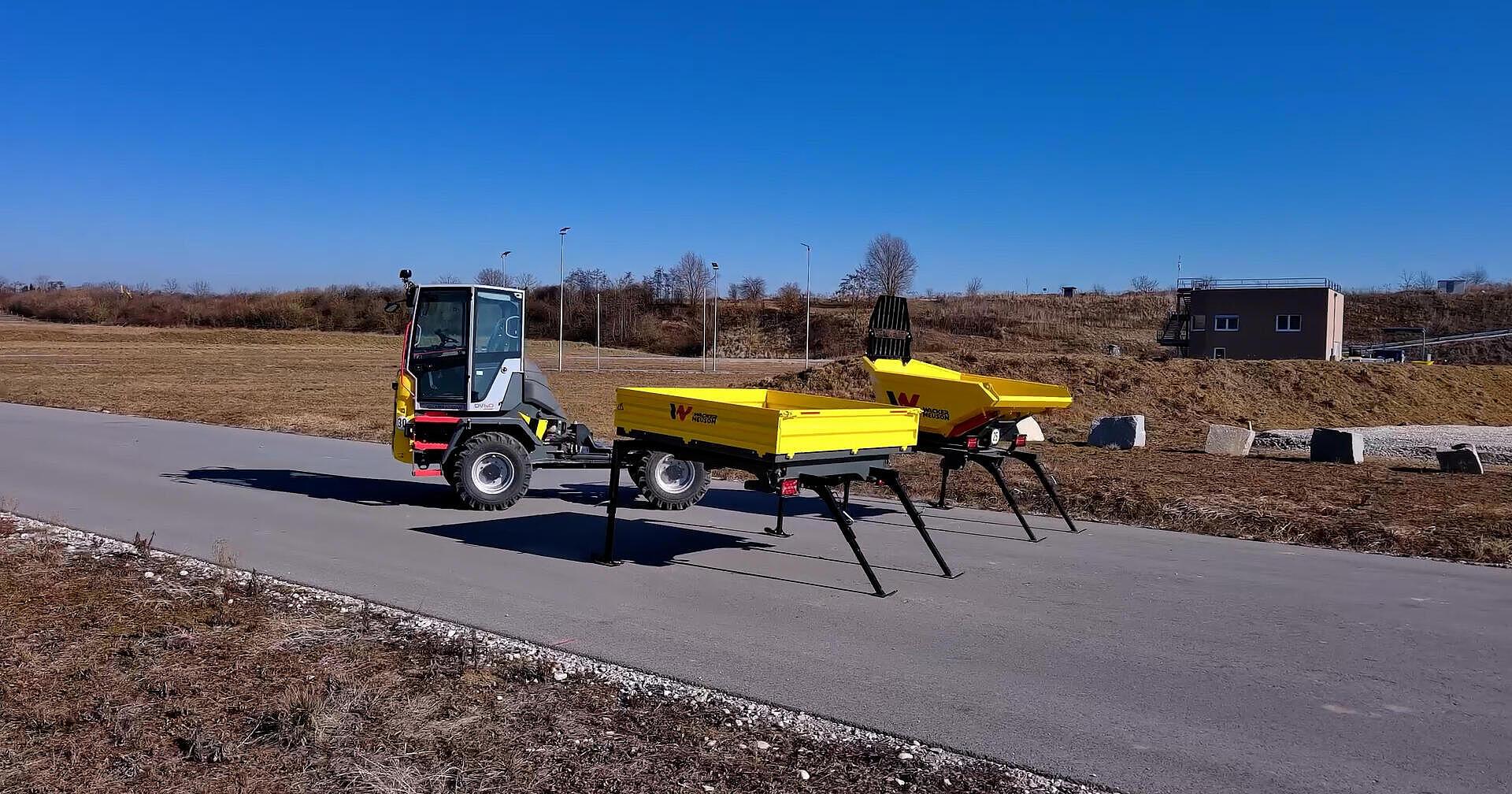 Skip Change Out Skip change system for dumpers | Wacker Neuson