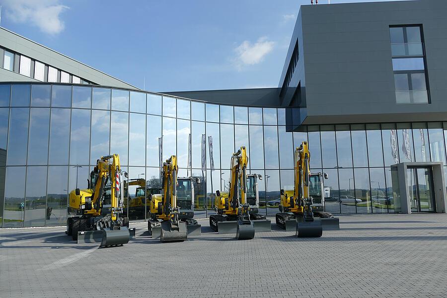 Wacker Neuson productiegebouw in Hörsching.